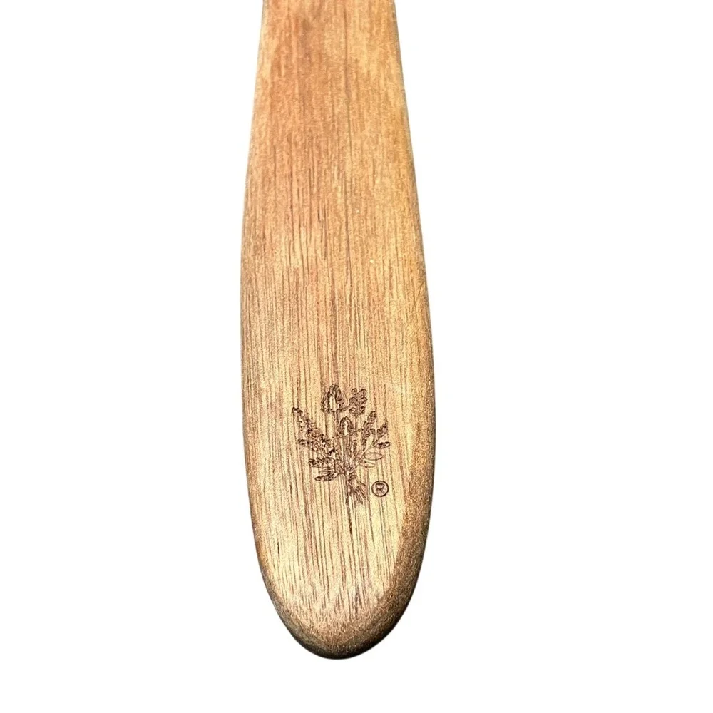 Pioneer Woman Wooden Utensil Set OS Brown Good Butterfly Floral Wood Soon Set